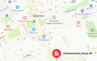 Социальный фонд России (СФР) Шарлык